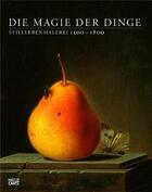 Couverture du livre « Die magie der dinge /allemand » de Jochen Sander aux éditions Hatje Cantz