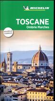 Couverture du livre « Guide vert toscane, ombrie » de Collectif Michelin aux éditions Michelin