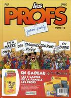 Couverture du livre « Les profs T.12 ; grève party » de Pic A. et Erroc aux éditions Bamboo