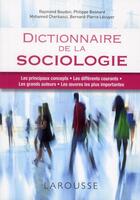 Couverture du livre « Dictionnaire de la sociologie » de R Boudon et P Besnard aux éditions Larousse