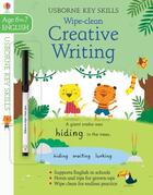 Couverture du livre « Key skills wipe-clean - creative writing - age to 6-7 » de Young/Cabrol aux éditions Usborne