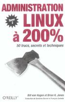 Couverture du livre « O'reilly admi.linux 200% vol.2 » de Von Hagen aux éditions Ellipses
