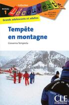 Couverture du livre « Tempête en montagne » de  aux éditions Cle International