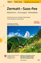 Couverture du livre « Zermatt-saas fee » de  aux éditions Ofts