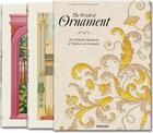 Couverture du livre « The world of ornament ; coffret » de David Batterham aux éditions Taschen
