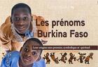 Couverture du livre « Prénoms du Burkina Faso » de Maxime Ily aux éditions Jouvence