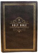 Couverture du livre « Bible ; king james version ; brun foncé » de  aux éditions Bibli'o