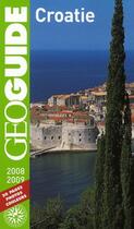 Couverture du livre « GEOguide ; Croatie (édition 2008/2009) » de Jurkovic/Peyroles/Su aux éditions Gallimard-loisirs
