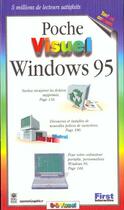 Couverture du livre « Windows 95 Poche Visuel » de Marangraphics aux éditions First Interactive