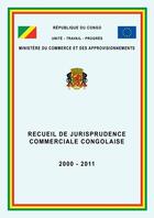 Couverture du livre « Congo - Recueil de jurisprudence commerciale » de Sadjo Ousmanou aux éditions Droit-afrique.com
