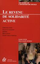 Couverture du livre « Le revenu de solidarité active et le contrat unique d'insertion » de Isabelle Souid aux éditions Esf