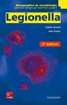 Couverture du livre « Legionella » de Larpent/Freney aux éditions Tec&doc