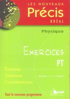 Couverture du livre « Sciences physiques; exercices ; pt » de  aux éditions Breal