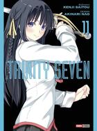 Couverture du livre « Trinity Seven Tome 11 » de Kenji Saito et Akinari Nao aux éditions Panini