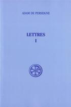 Couverture du livre « Lettres i » de Adam De Perseigne aux éditions Cerf
