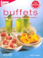 Couverture du livre « Buffets » de Martine Lizambard aux éditions Solar