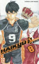 Couverture du livre « Haikyu !! les as du volley Tome 8 » de Haruichi Furudate aux éditions Crunchyroll