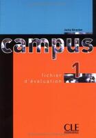 Couverture du livre « Fichier d'evaluation campus niveau 1 » de Girardet/Cannella aux éditions Cle International