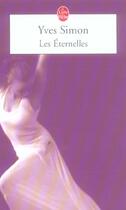 Couverture du livre « Les eternelles » de Yves Simon aux éditions Le Livre De Poche
