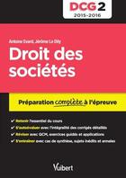 Couverture du livre « DGC 2 ; droit des sociétés » de Jerome Le Dily aux éditions Vuibert