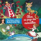 Couverture du livre « Alice au pays des merveilles » de Marlène Jobert aux éditions Glenat