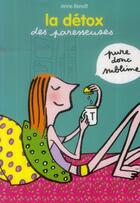 Couverture du livre « La détox des paresseuses » de Anne Benoit aux éditions Marabout