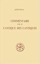 Couverture du livre « Commentaire sur le Cantique des Cantiques - tome 2 » de Apponius aux éditions Cerf