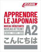 Couverture du livre « Apprendre le japonais niveau a2 » de Saucier Marion aux éditions Assimil