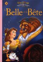 Couverture du livre « Les chefs d'oeuvre Disney t.4 ; la belle et la bête » de  aux éditions Hachette Jeunesse