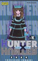 Couverture du livre « Hunter X hunter Tome 15 » de Yoshihiro Togashi aux éditions Kana