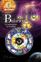 Couverture du livre « Carte zodiaque ; balance » de  aux éditions Dg-exodif