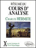 Couverture du livre « Resume du cours d'analyse » de Hermite Charles aux éditions Ellipses