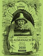 Couverture du livre « Le grand double almanach belge, dit de Liège 2020 » de  aux éditions Casterman