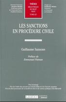 Couverture du livre « Les sanctions en procédure civile t.627 » de Guillaume Sansone aux éditions Lgdj