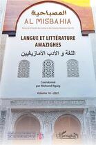 Couverture du livre « Langue et litterature amazighes » de  aux éditions L'harmattan