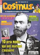 Couverture du livre « Cosinus n 197 10 parcours de nobel octobre 2017 » de  aux éditions Cosinus