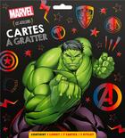 Couverture du livre « Les ateliers Disney : cartes à gratter : super-héros » de Marvel aux éditions Disney Hachette