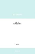 Couverture du livre « Ridules » de Luc Strenna aux éditions Edilivre