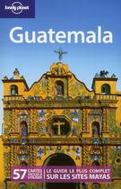 Couverture du livre « Guatemala (6e édition) » de Lucas Vidgen aux éditions Lonely Planet France