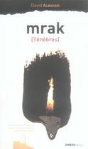 Couverture du livre « Mrak [ténèbres] » de David Albahari aux éditions Ginkgo