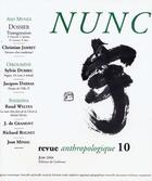 Couverture du livre « Revue nunc n.10 : transgression » de Revue Nunc aux éditions Corlevour