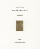 Couverture du livre « Jardin portuaire » de Annie Warnier aux éditions Cendres