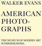 Couverture du livre « Walker evans american photographs /allemand » de Walker Evans aux éditions Schirmer Mosel