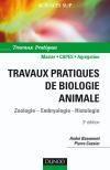 Couverture du livre « Travaux pratiques de biologie animale » de Beaumont/Cassier aux éditions Dunod