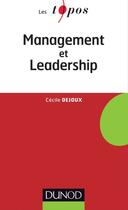 Couverture du livre « Management et leadership » de Cecile Dejoux aux éditions Dunod