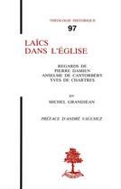 Couverture du livre « Laïcs dans l'église » de Michel Grandjean aux éditions Beauchesne