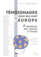 Couverture du livre « Bruxelles, une capitale 27 étoiles » de Delphine Bourgeois aux éditions Bord De L'eau
