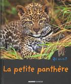 Couverture du livre « La petite panthere » de Ariane Chottin aux éditions Mango