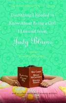 Couverture du livre « Everything I Needed to Know About Being a Girl I Learned from Judy Blu » de Mccafferty Megan aux éditions Pocket Books
