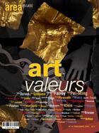 Couverture du livre « AREA n.18 ; art valeurs » de Area aux éditions Descartes & Cie